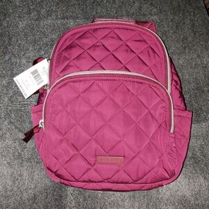 Vera Bradley Quilted Raisin Backpack